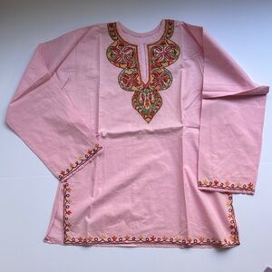Fabindia Tunic Embroidered -  New Without Tags NWOT